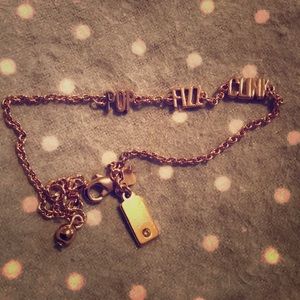 Kate spade rose gold bracelet